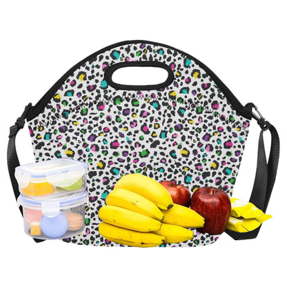 Animal Print In Colour - Neoprene Lunch Bag/Large Neoprene Lunch Bag/Large animal Printed Offshore