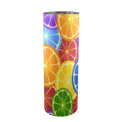Citrus - 20oz Tall Skinny Tumbler with Lid and Straw 20oz Tall Skinny Tumbler with Lid and Straw