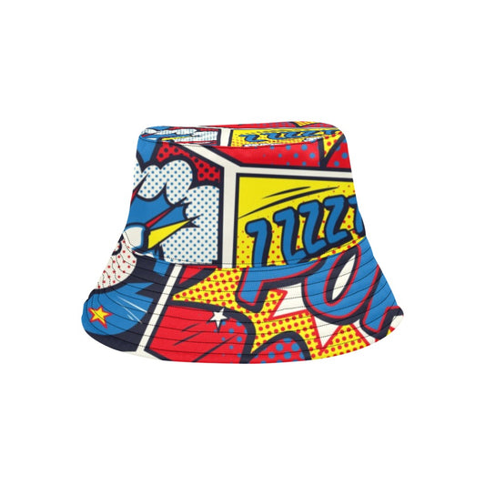 Comic Book - Bucket Hat for Men All Over Print Bucket Hat for Men comic Printed Offshore