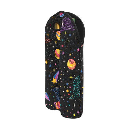 Colourful Space - 2-Bottle Neoprene Wine Bag 2 Bottle Wine Bag