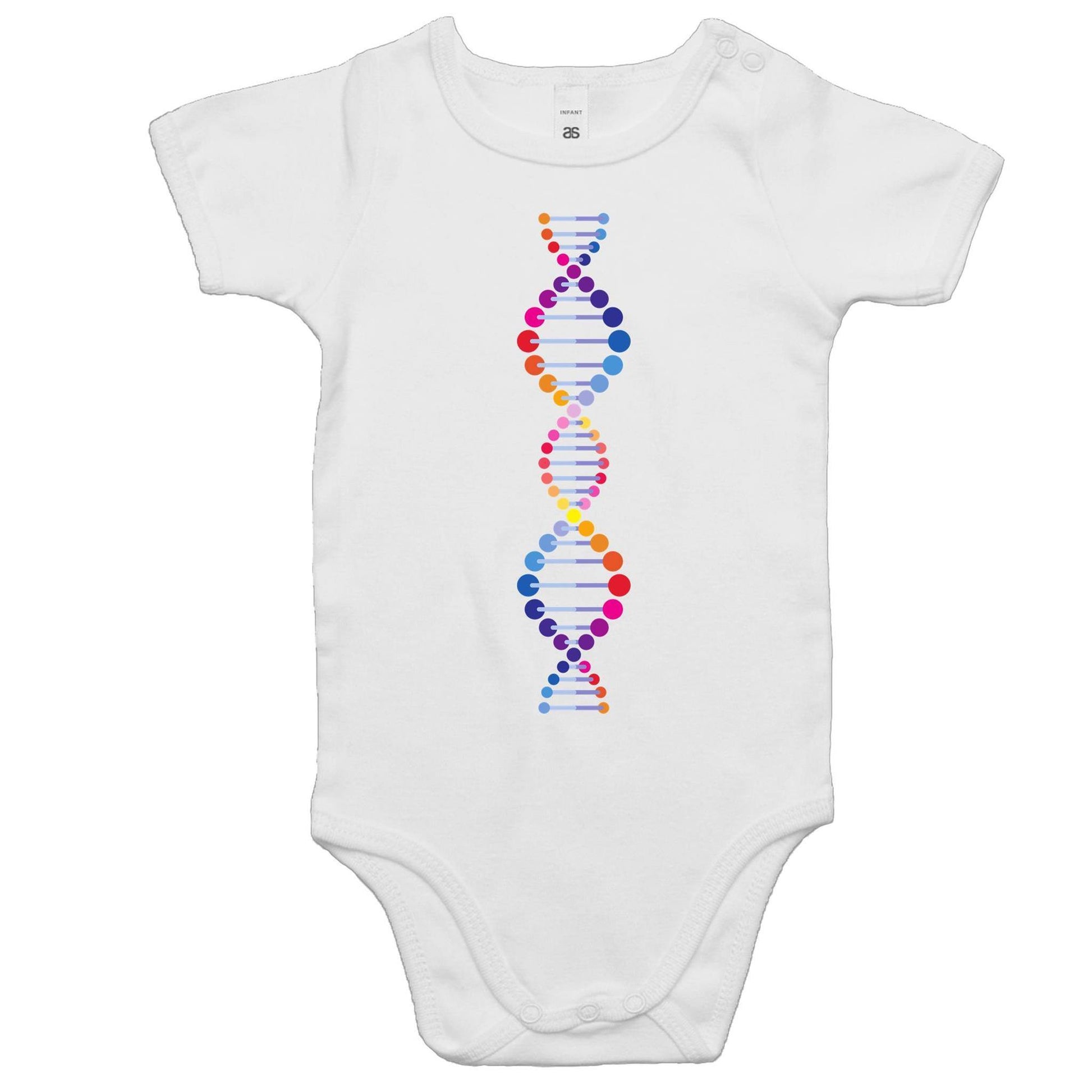 DNA - Baby Bodysuit White Baby Bodysuit kids Science