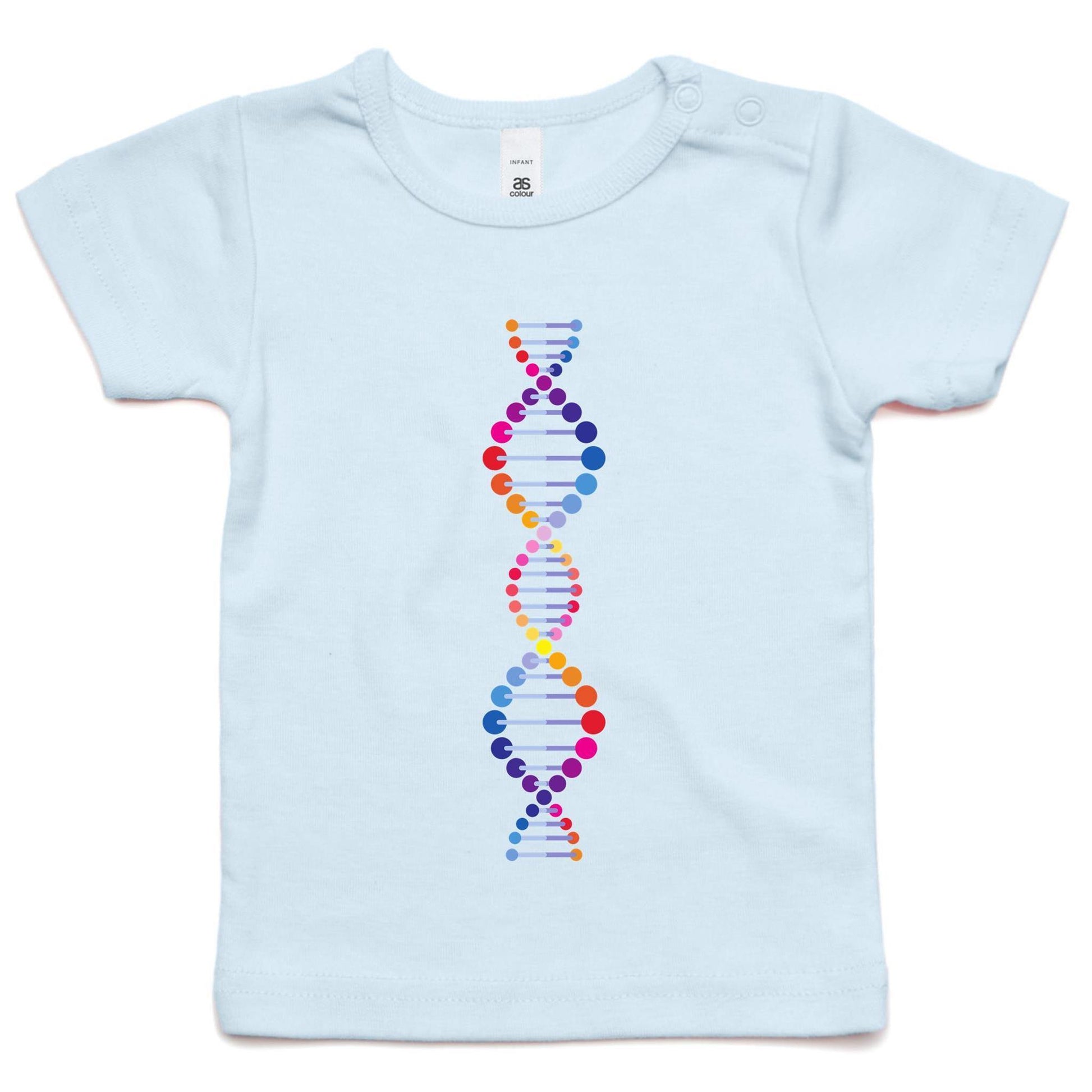 DNA - Baby T-shirt Powder Blue Baby T-shirt kids Science