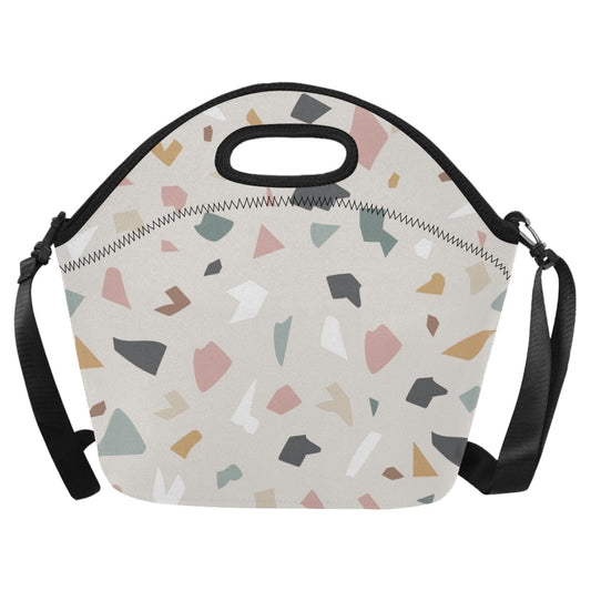 Terrazzo - Neoprene Lunch Bag/Large Neoprene Lunch Bag/Large Printed Offshore