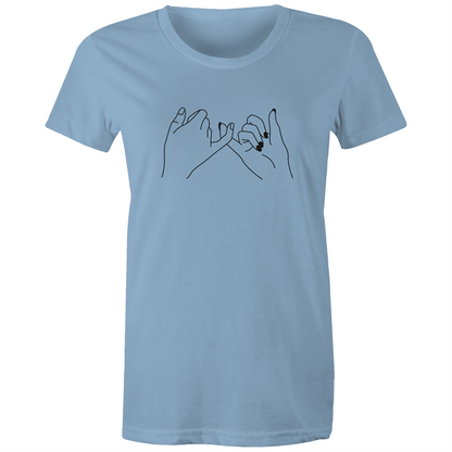 I Promise - Women's T-shirt Carolina Blue Womens T-shirt Womens