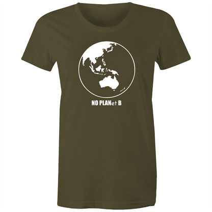 No Planet B - Women's T-shirt Army Womens T-shirt Environment Womens