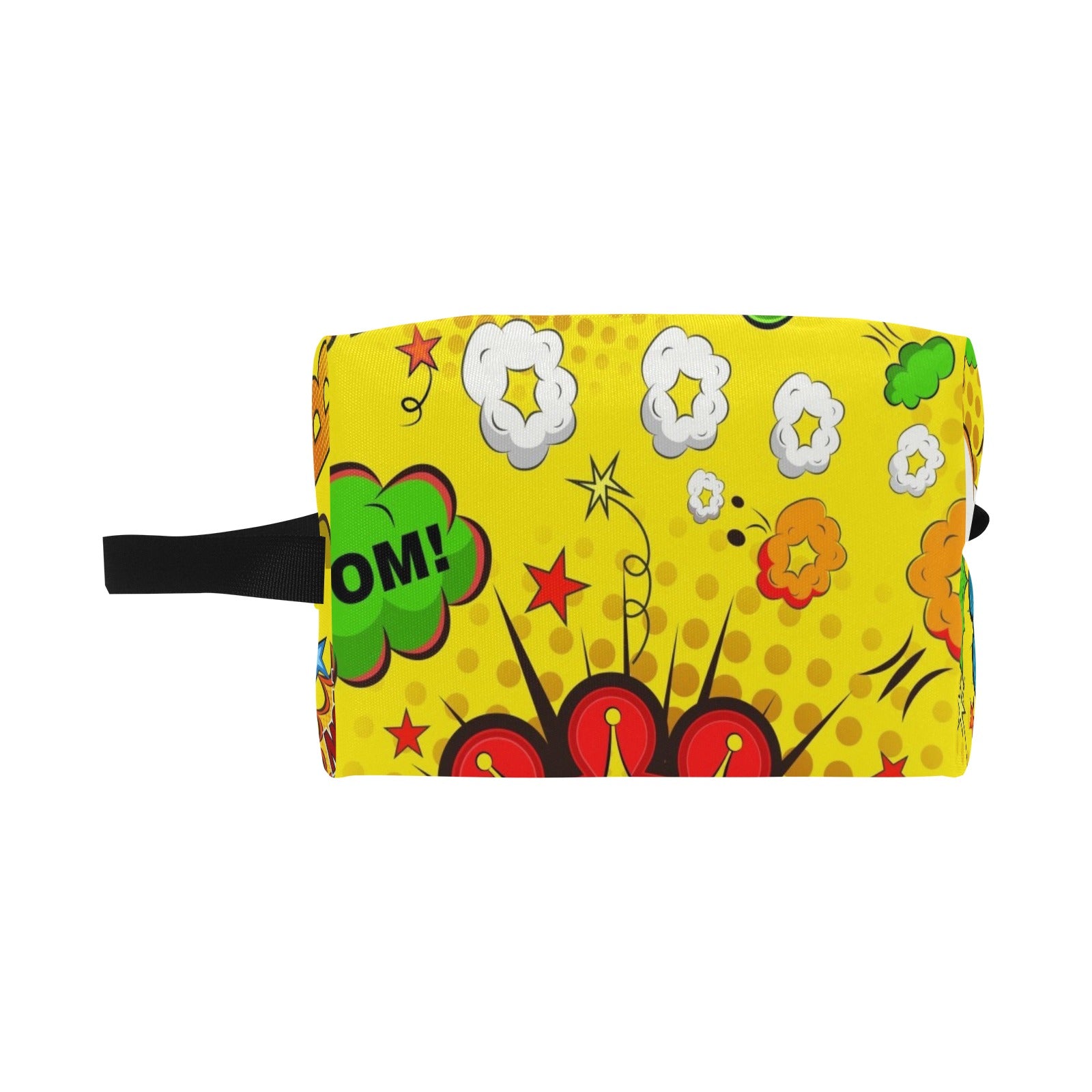 Comic Book Yellow - Wash Bag Wash Bag Printed Offshore