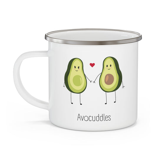 AvoCuddles - Enamel Mug Enamel Mug
