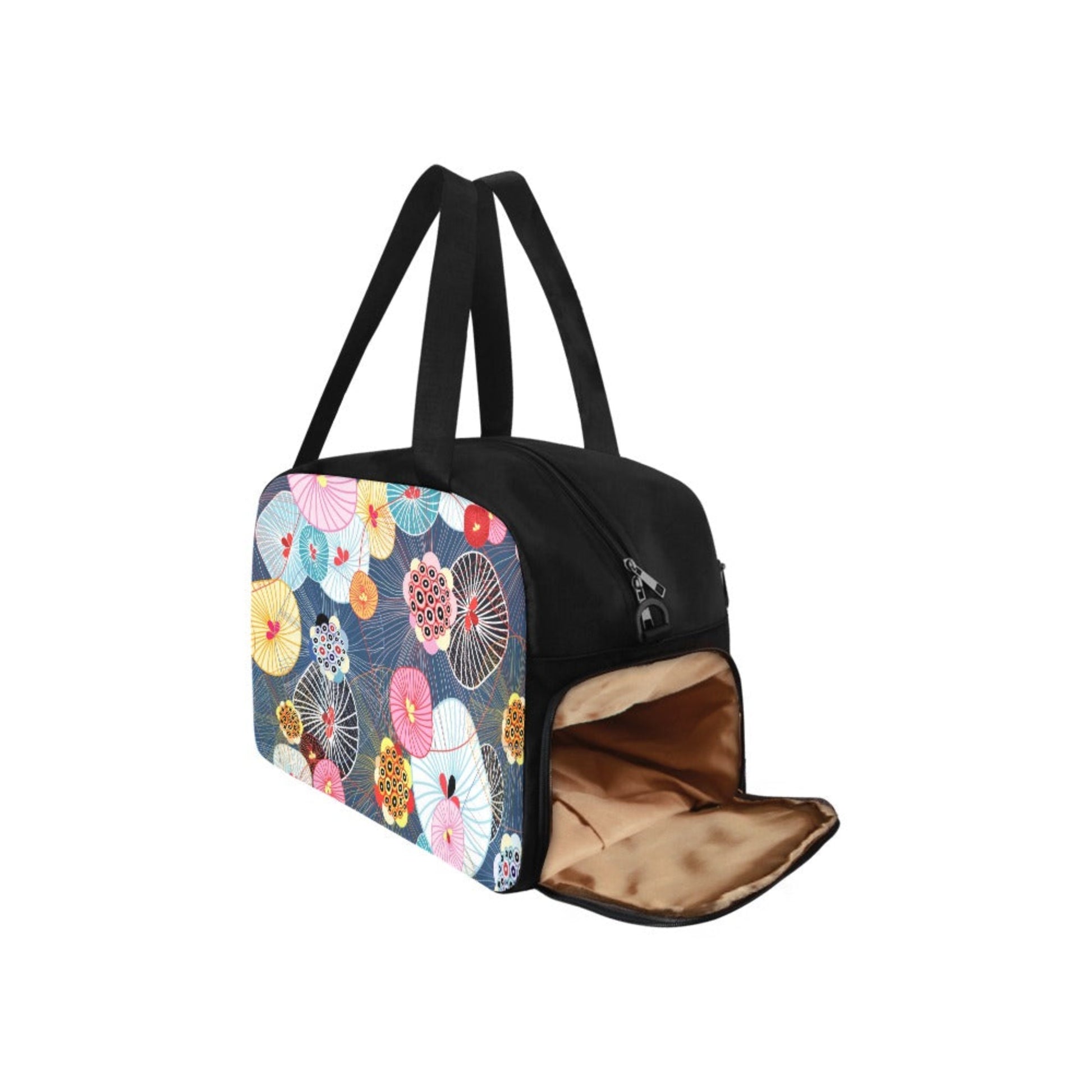 Abstract Floral - Gym Bag Gym Bag