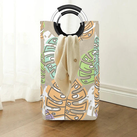 Leaves - Square Laundry Bag Square Laundry Bag Printed Offshore