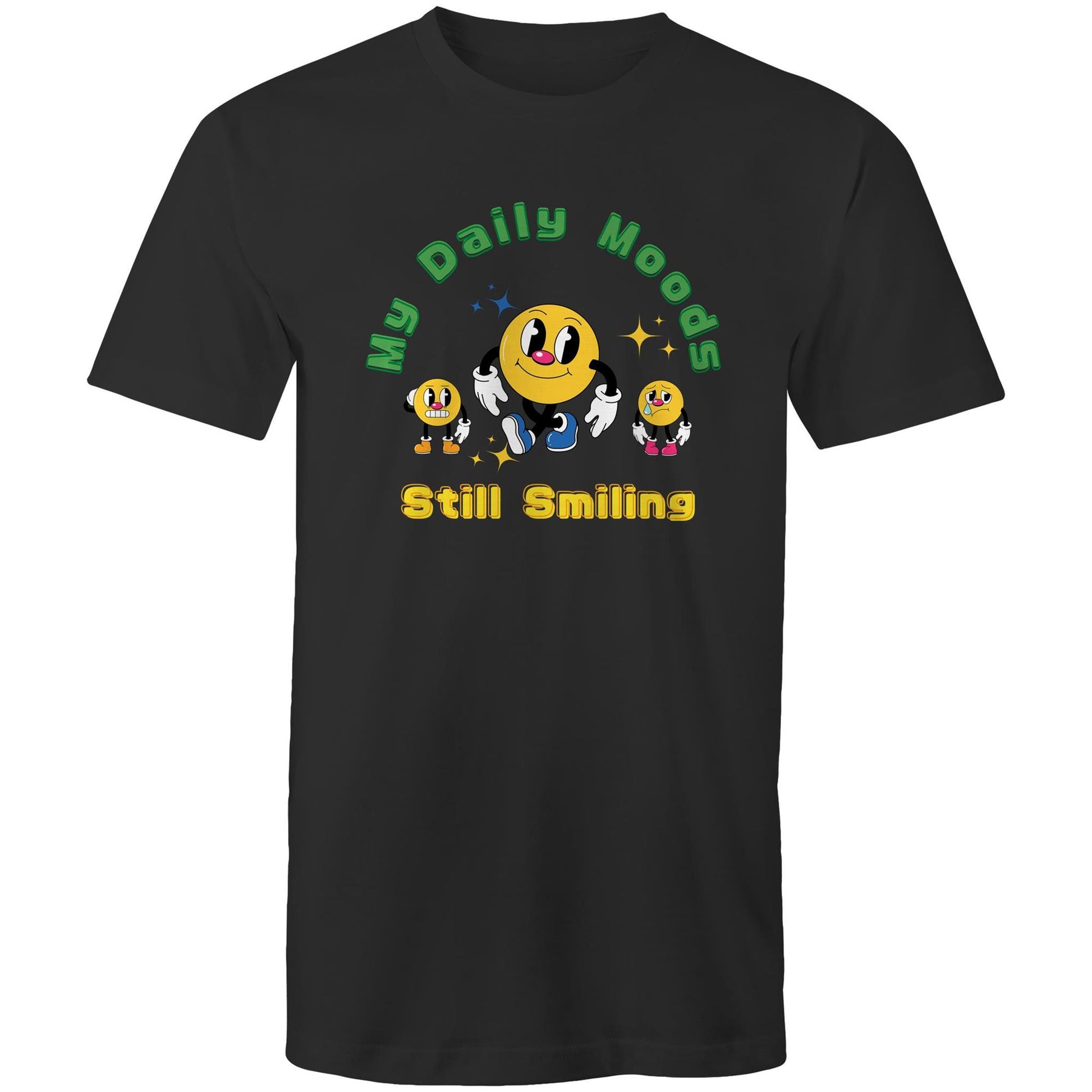 My Daily Moods - Mens T-Shirt Black Mens T-shirt