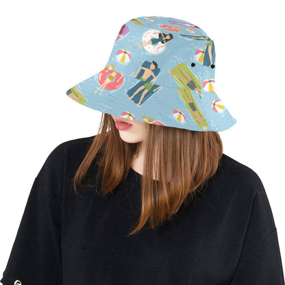 Beach Float - Bucket Hat Bucket Hat for Women Summer