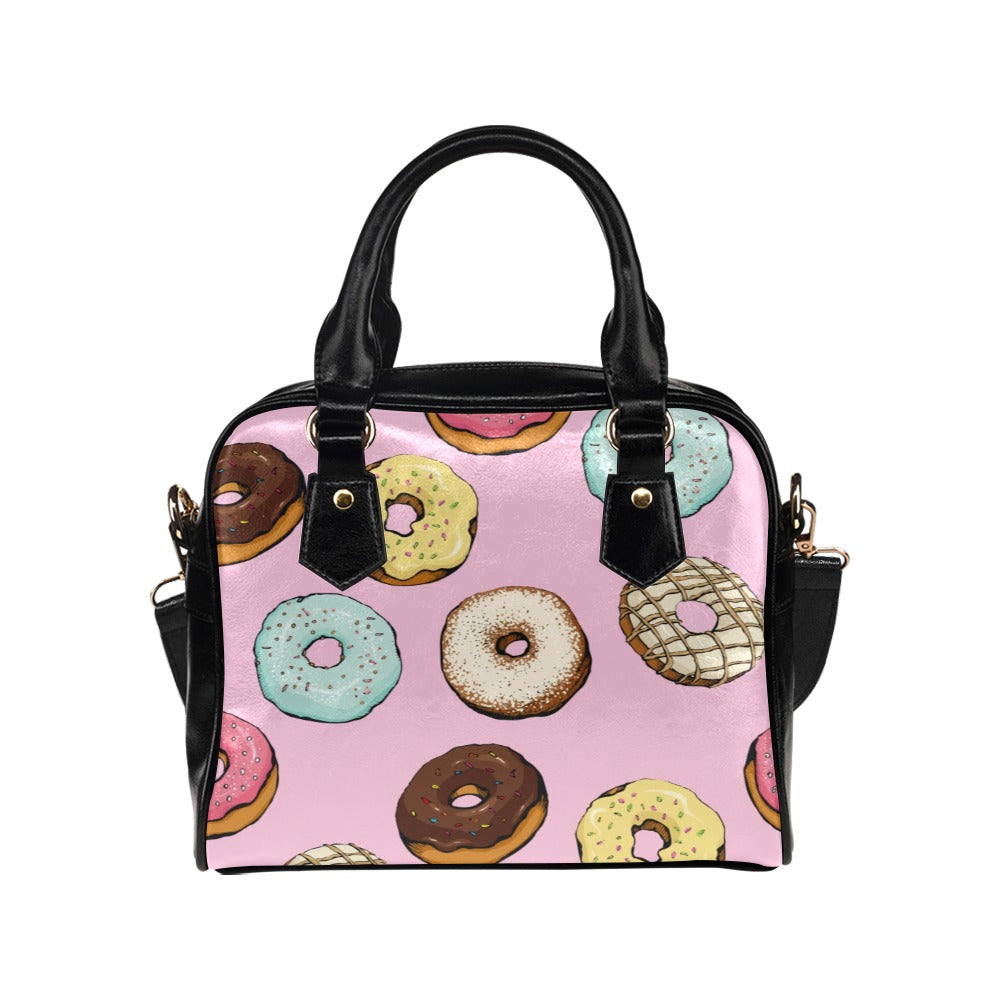 Doughnuts - Shoulder Handbag Shoulder Handbag Food Printed Offshore