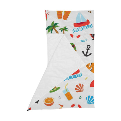 Beach Time - Kids' Sleeping Bag Kids Sleeping Bag Printed Offshore Summer