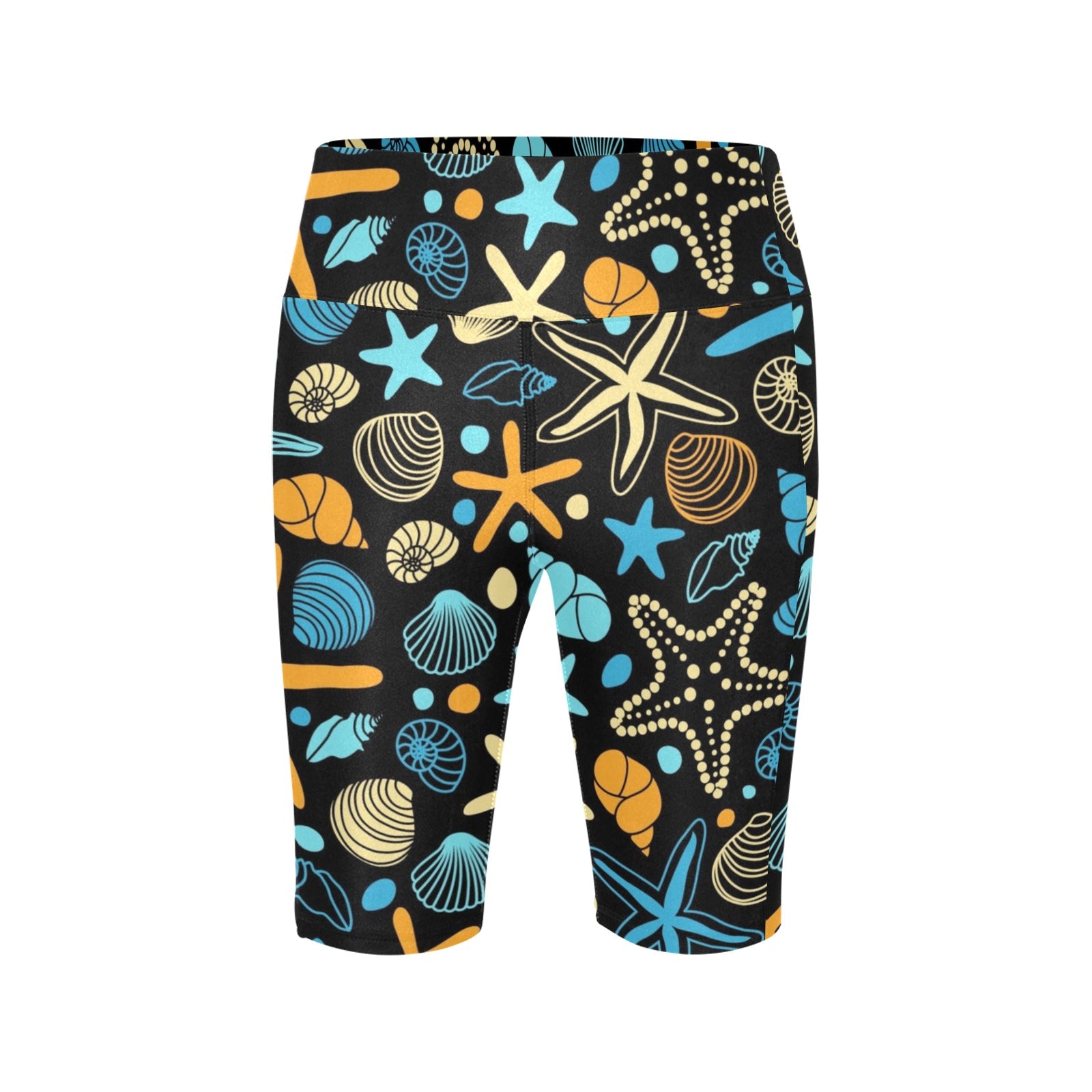 Starfish And Shells - Women's Bike Shorts Womens Bike Shorts Summer