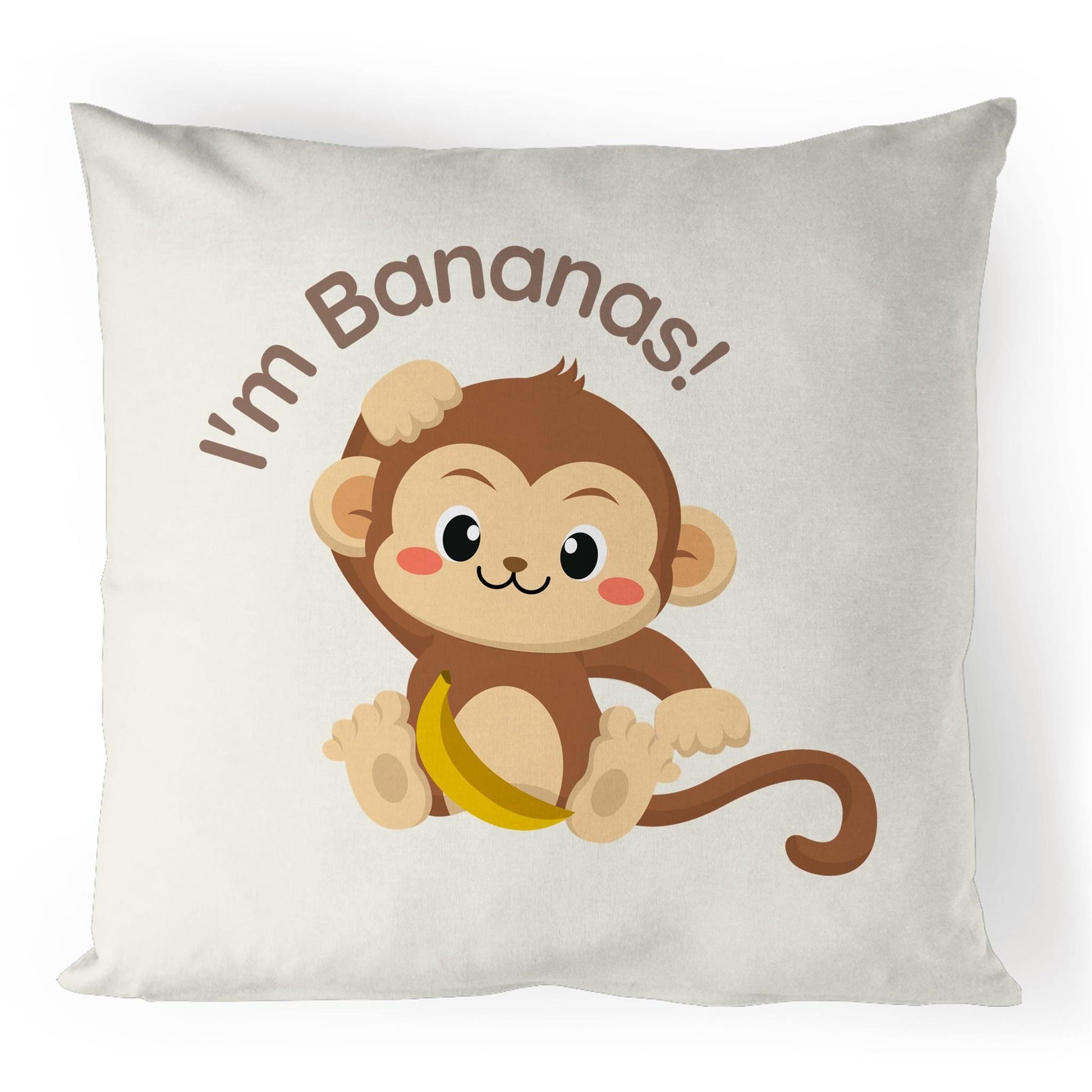 I'm Bananas - 100% Linen Cushion Cover Default Title Linen Cushion Cover