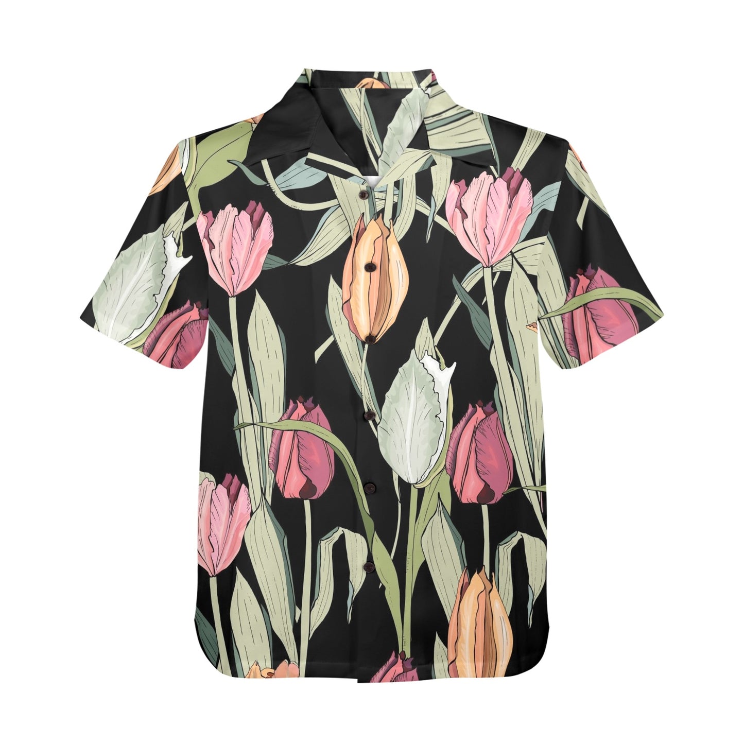Tulips - Mens Hawaiian Shirt Mens Hawaiian Shirt
