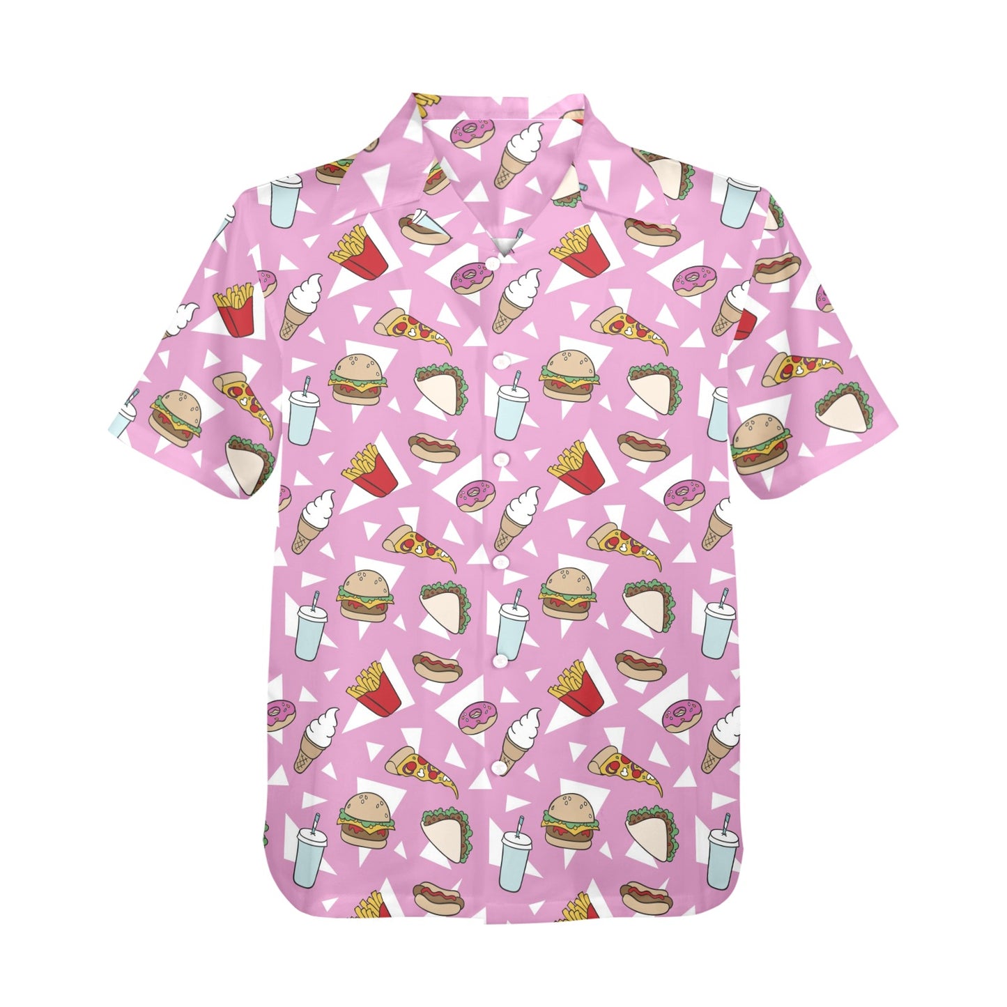 Fast Food - Mens Hawaiian Shirt Mens Hawaiian Shirt