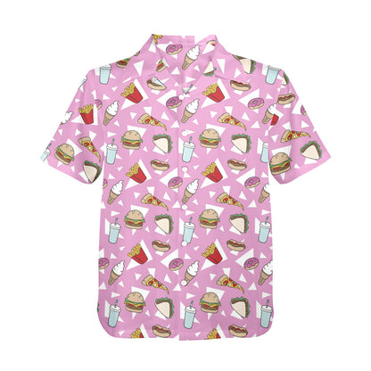 Fast Food - Mens Hawaiian Shirt Mens Hawaiian Shirt