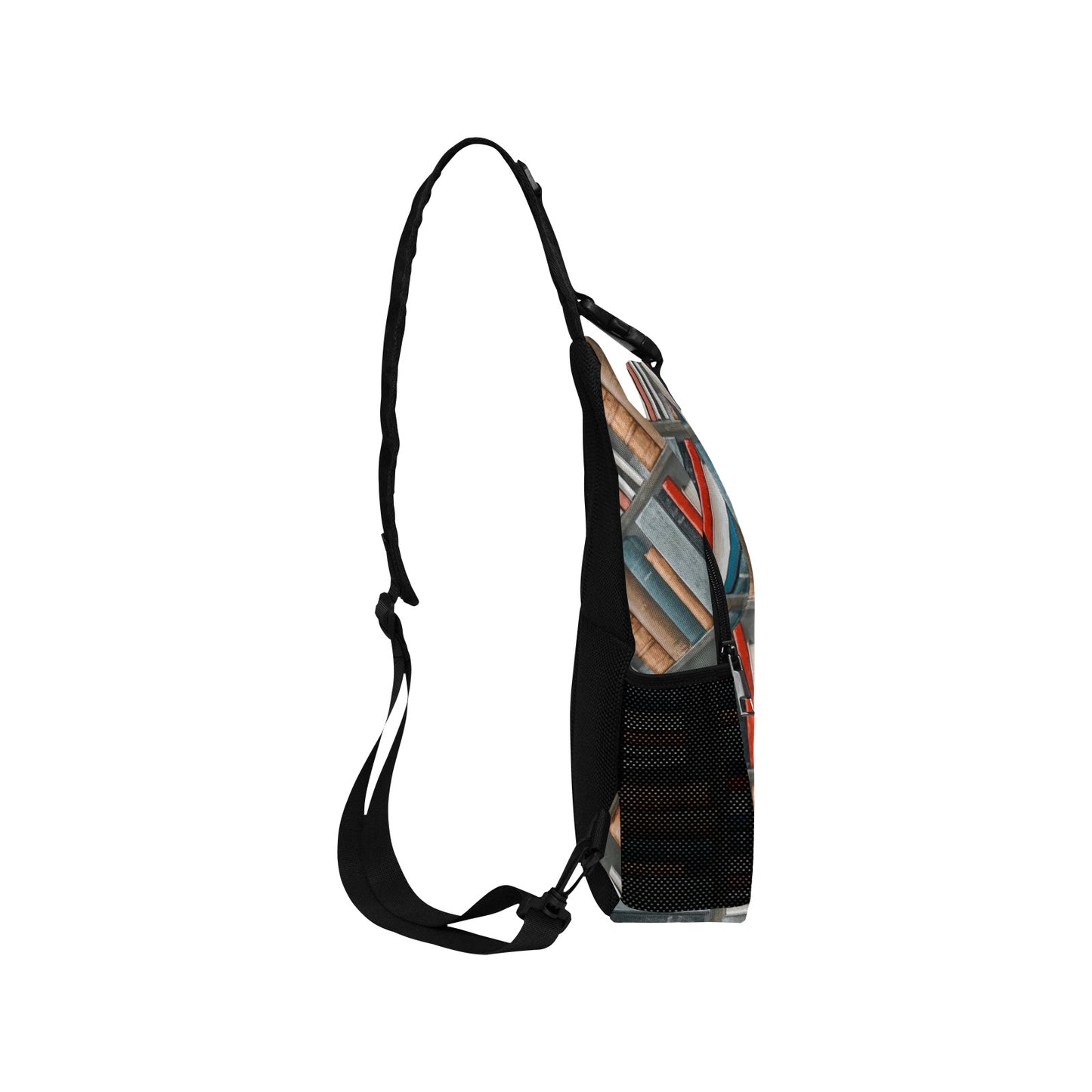 Books - Cross-Body Chest Bag Cross-Body Chest Bag