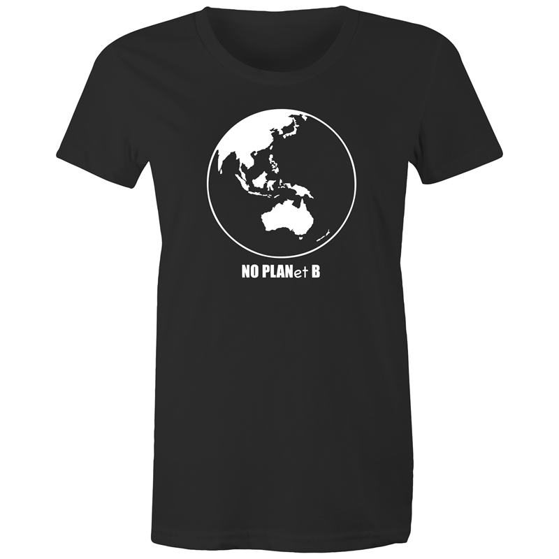 No Planet B - Women's T-shirt Black Womens T-shirt Environment Womens