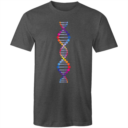 DNA - Mens T-Shirt Asphalt Marle Mens T-shirt Mens Science