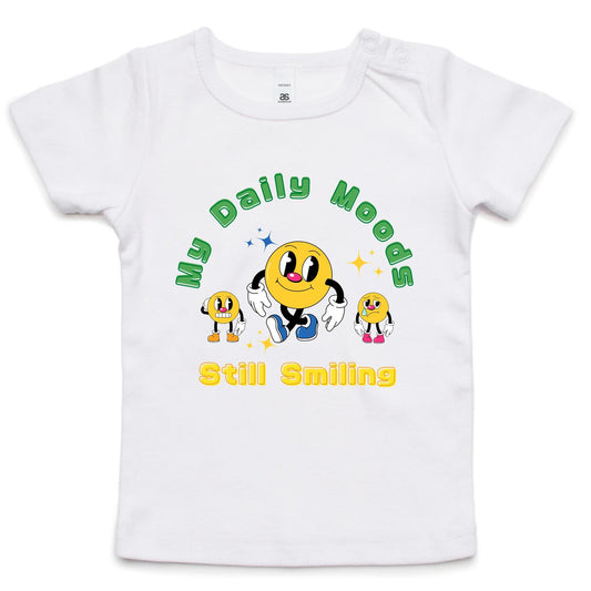 My Daily Moods - Baby T-shirt White Baby T-shirt