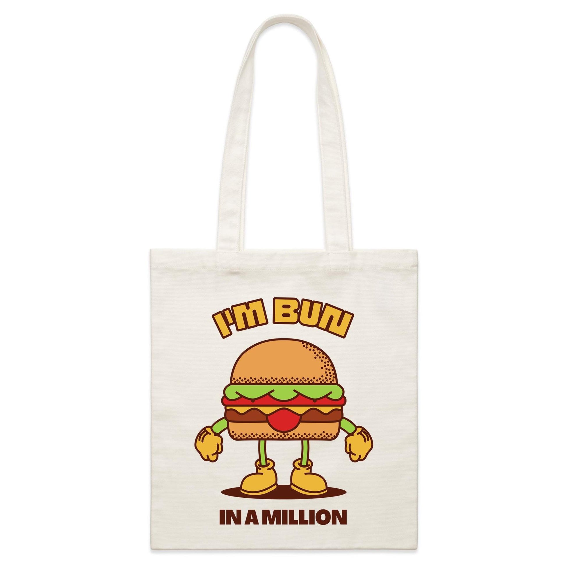 I'm Bun In A Million - Parcel Canvas Tote Bag Default Title Parcel Tote Bag