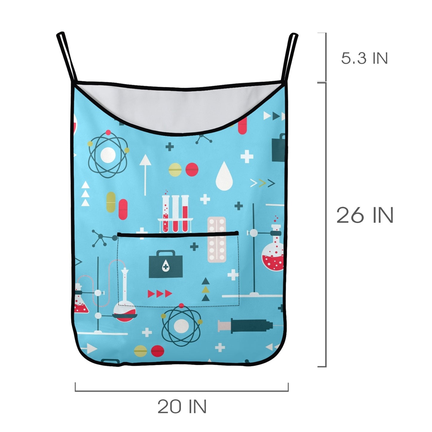 Science Lab - Hanging Laundry Bag Hanging Laundry Bag Printed Offshore