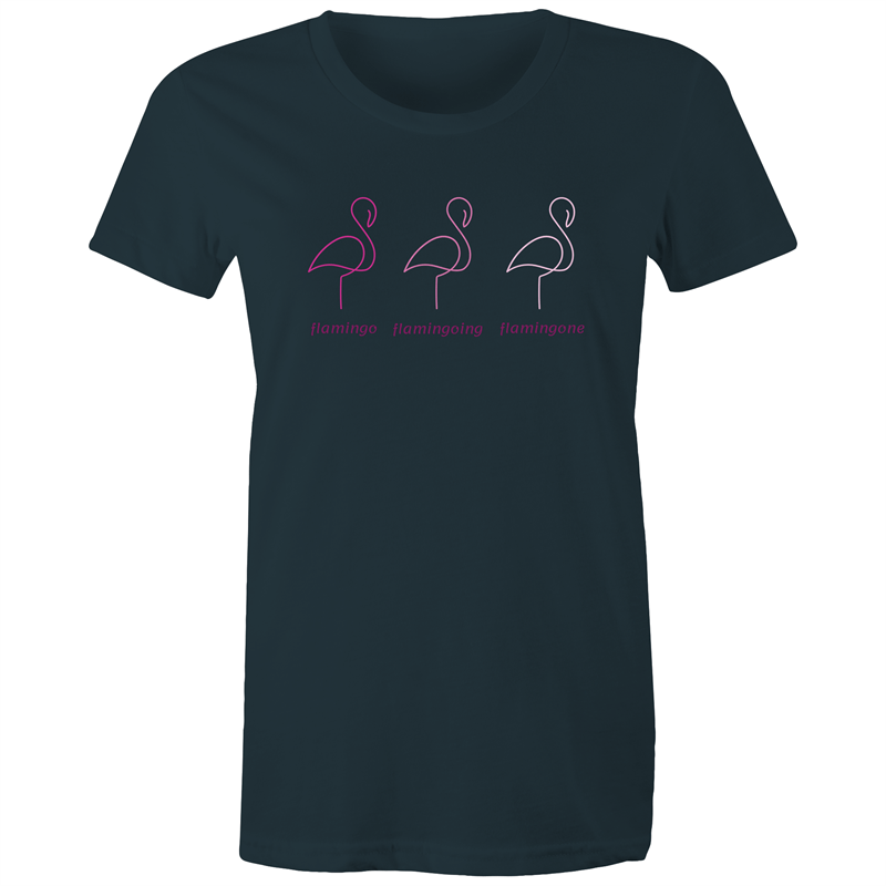 Flamingo - Women's T-shirt Indigo Womens T-shirt animal Womens