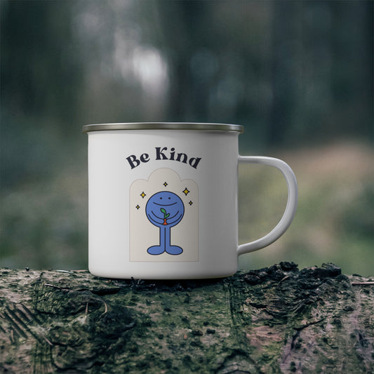 Be Kind, Character - Enamel Mug Enamel Mug kids