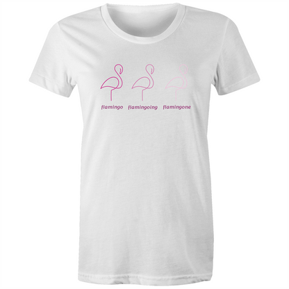 Flamingo - Women's T-shirt White Womens T-shirt animal Womens