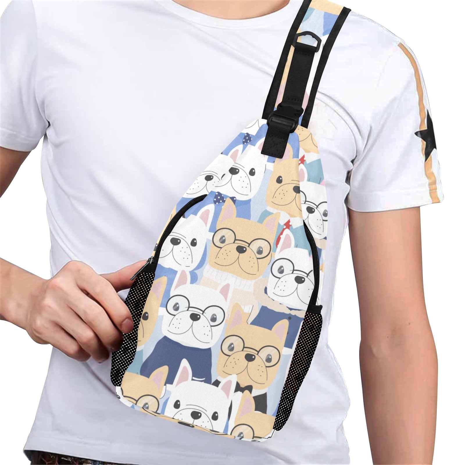 Dog Crowd - Cross-Body Chest Bag Cross-Body Chest Bag