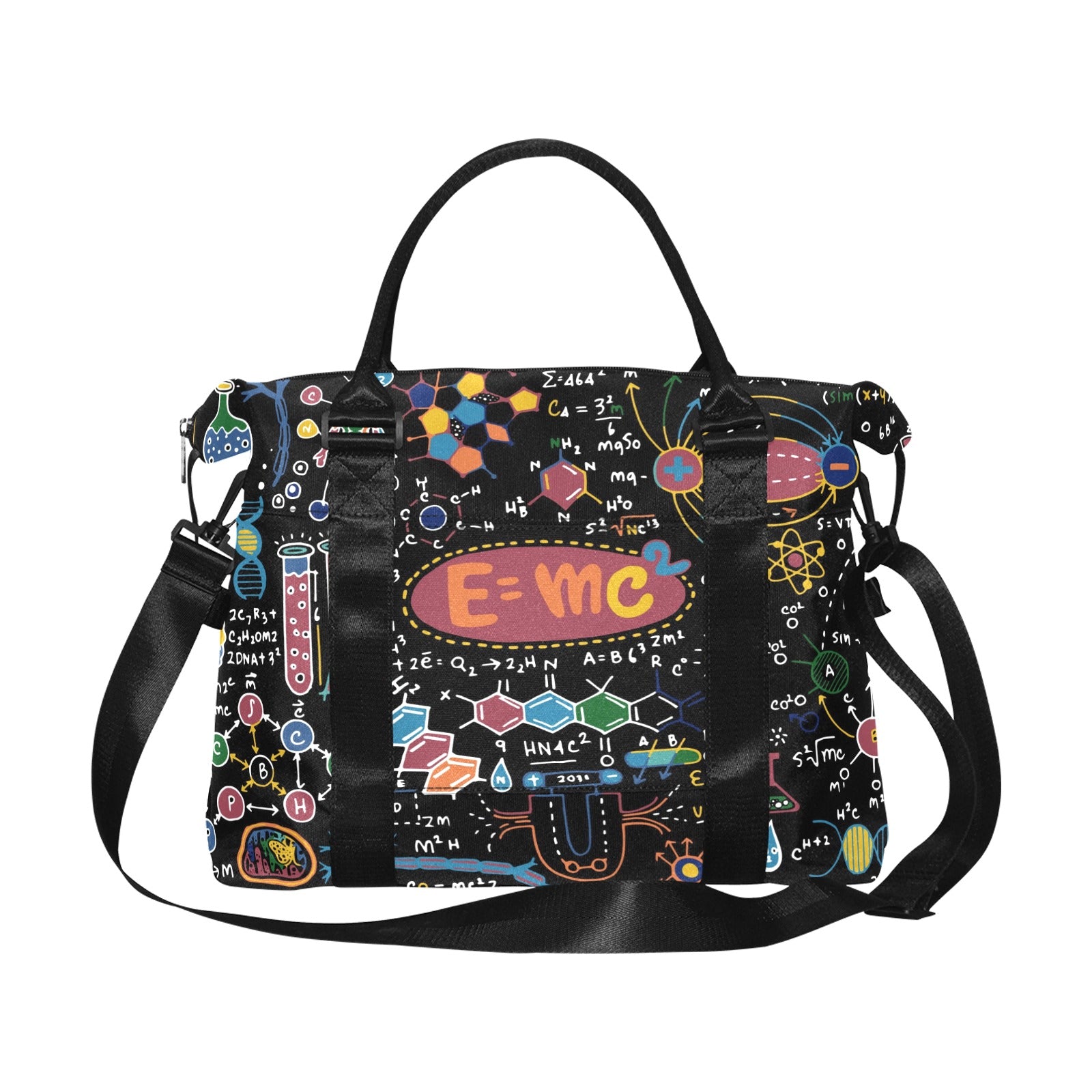 Science Time - Square Duffle Bag Square Duffle Bag Printed Offshore