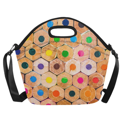 Pencils - Neoprene Lunch Bag/Large Neoprene Lunch Bag/Large Printed Offshore