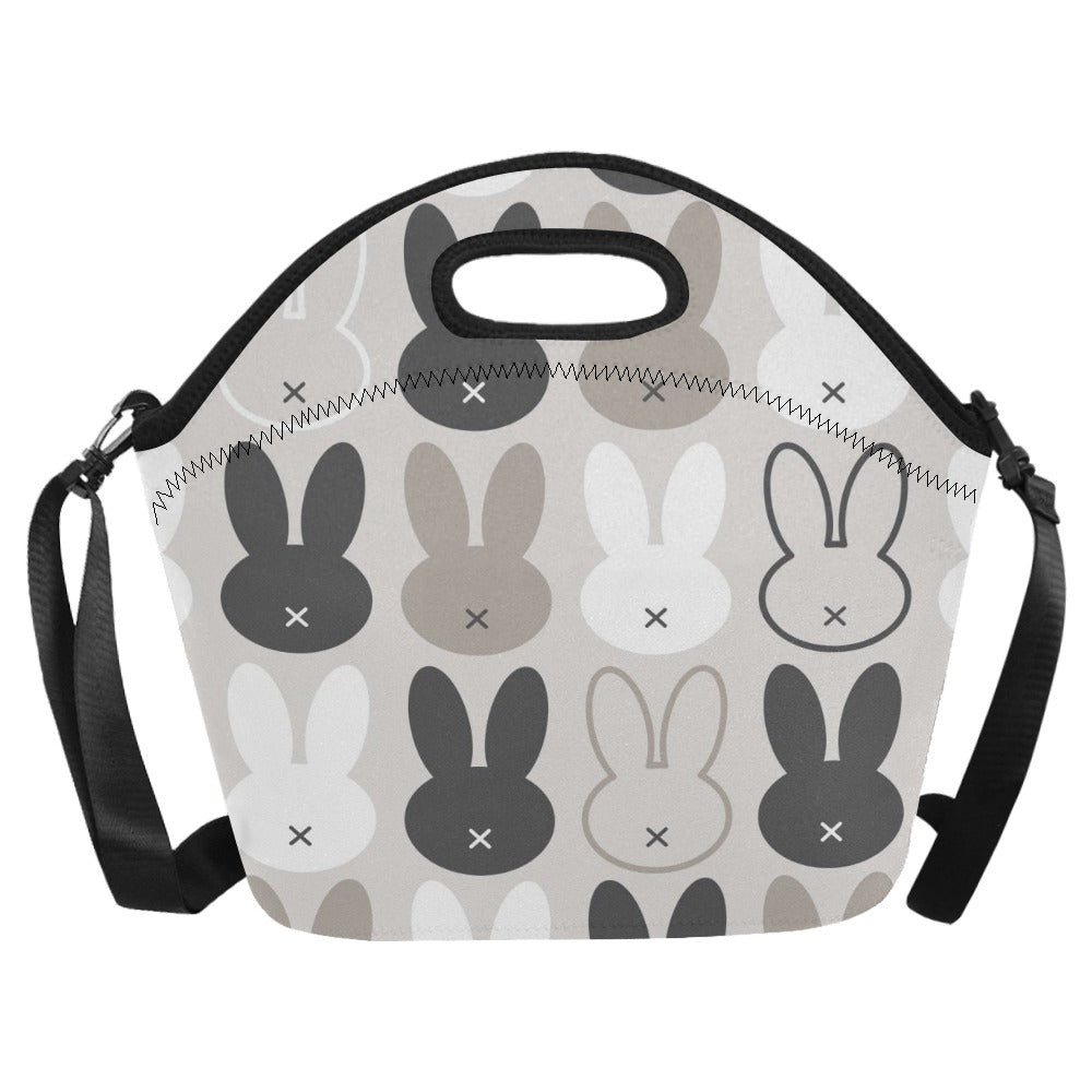 Bunny - Neoprene Lunch Bag/Large Neoprene Lunch Bag/Large animal Printed Offshore