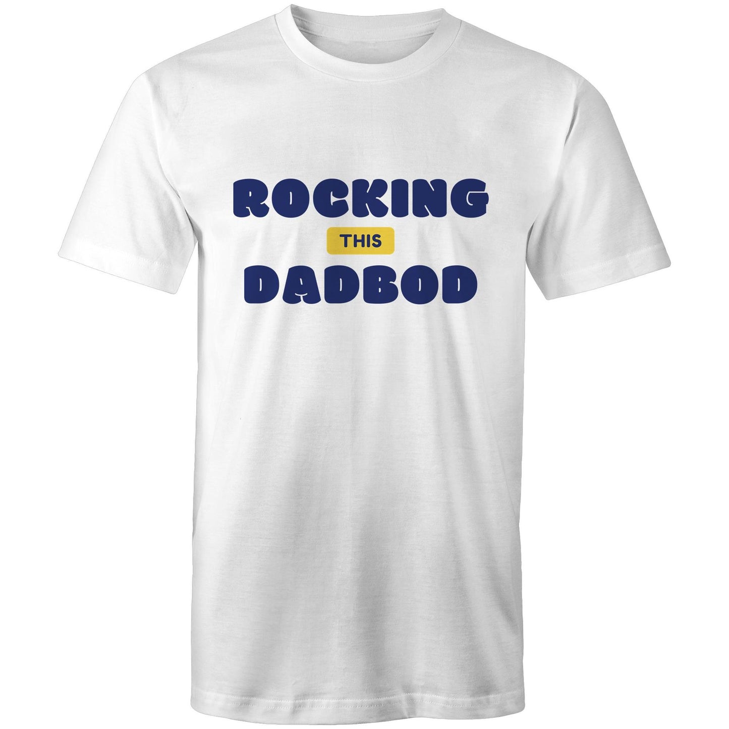 Rocking This DadBod - Mens T-Shirt White Mens T-shirt Dad