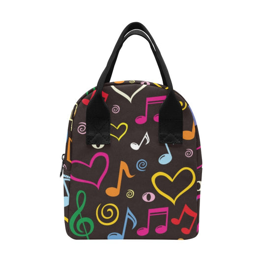 Musical Notes - Lunch Bag Lunch Bag Printed Offshore