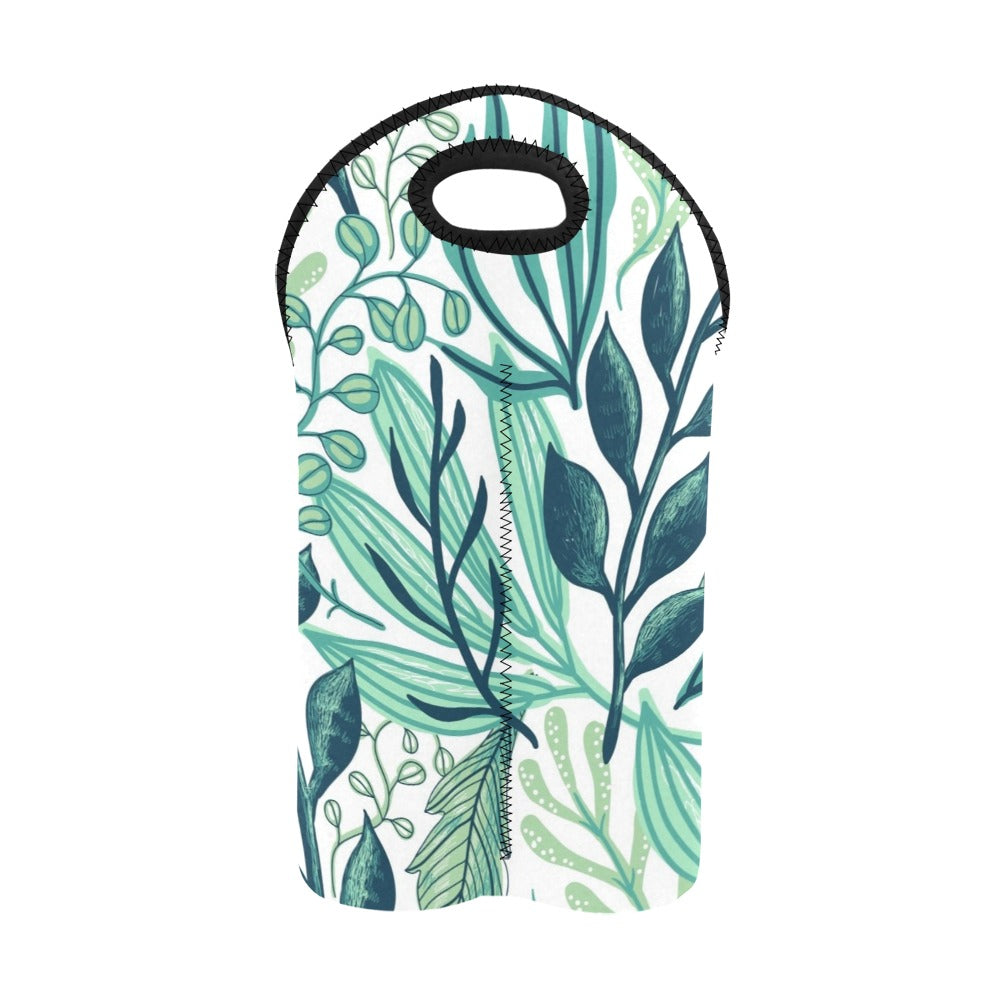 Foliage - 2-Bottle Neoprene Wine Bag 2 Bottle Wine Bag