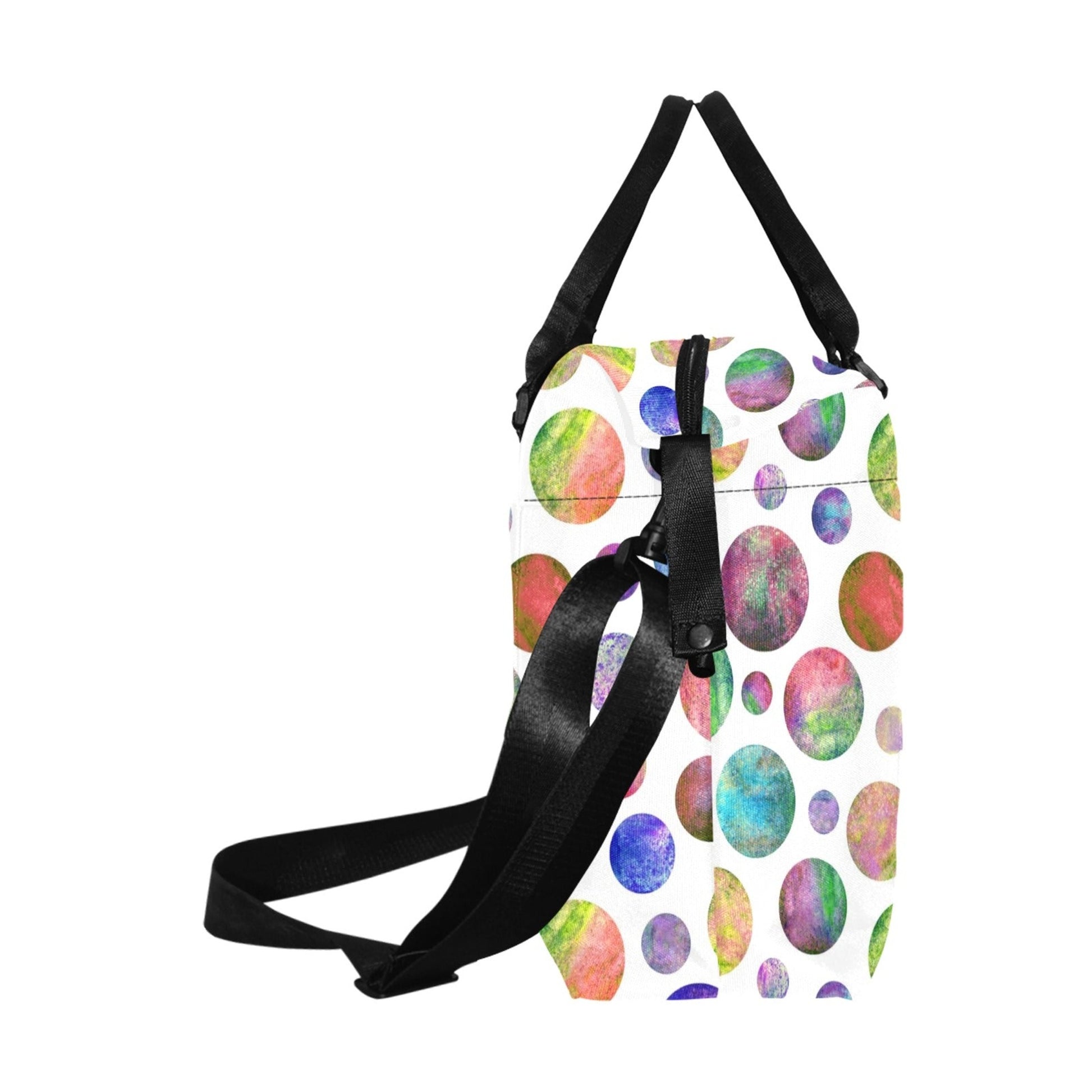 Watercolour Planets - Square Duffle Bag Square Duffle Bag Printed Offshore