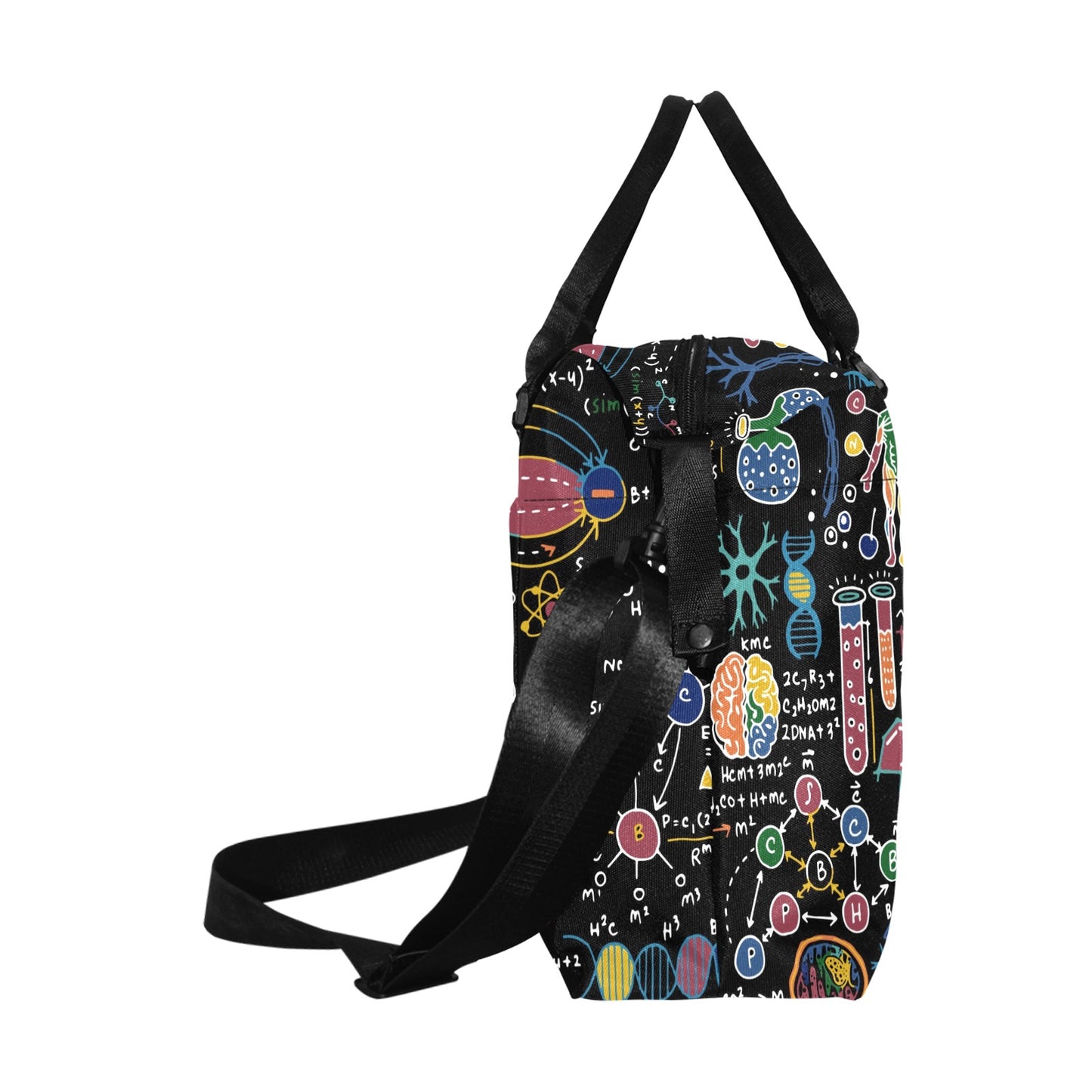 Science Time - Square Duffle Bag Square Duffle Bag Printed Offshore