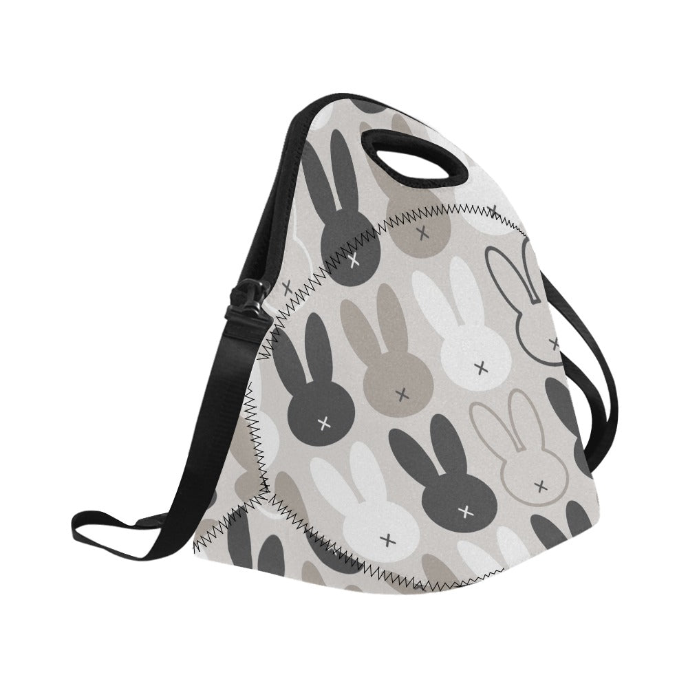 Bunny - Neoprene Lunch Bag/Large Neoprene Lunch Bag/Large animal