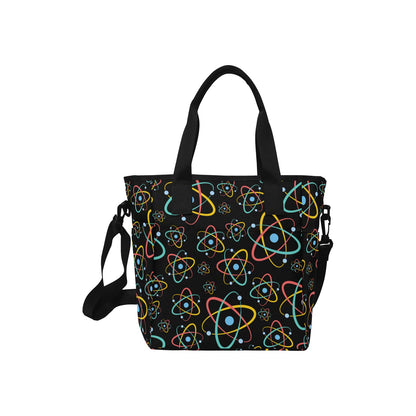 Atoms - Tote Bag with Shoulder Strap Nylon Tote Bag Printed Offshore