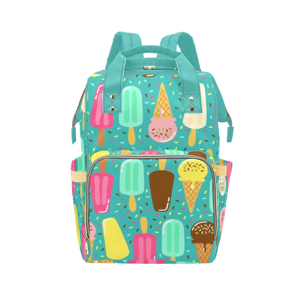 Ice Cream - Multifunction Backpack Multifunction Backpack Food Printed Offshore