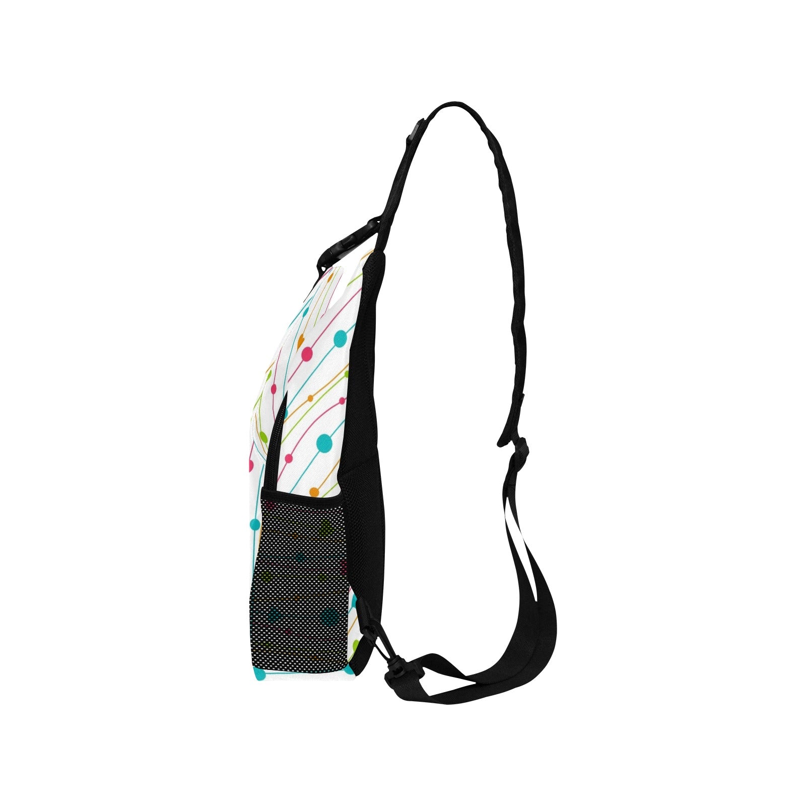 Heart Lines - Cross-Body Chest Bag Cross-Body Chest Bag Printed Offshore