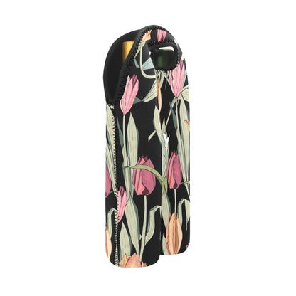 Tulips - 2-Bottle Neoprene Wine Bag 2 Bottle Wine Bag Printed Offshore