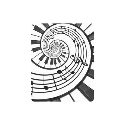 Piano Spiral - Mousepad Mousepad