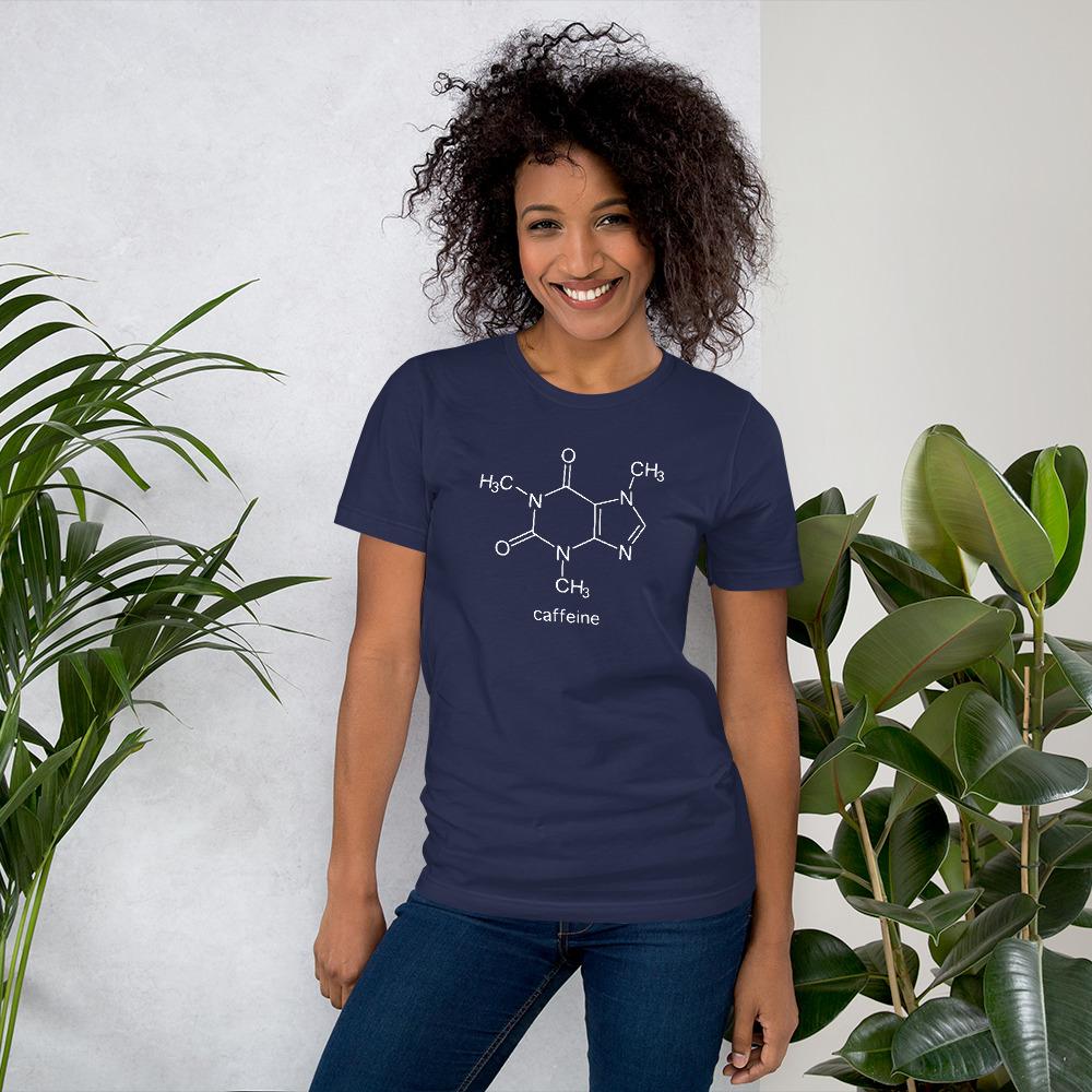 Caffeine Molecule - Women's T-shirt Womens T-shirt Coffee Science Womens