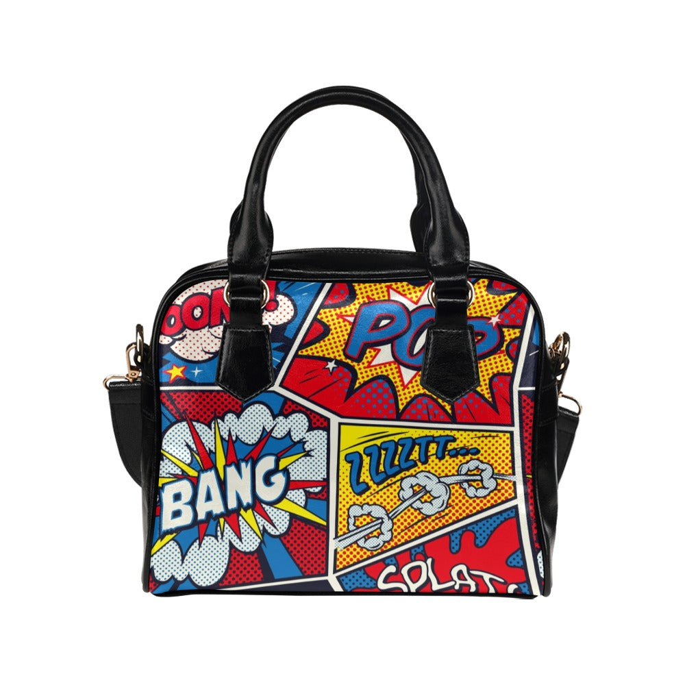 Comic Book - Shoulder Handbag Shoulder Handbag comic