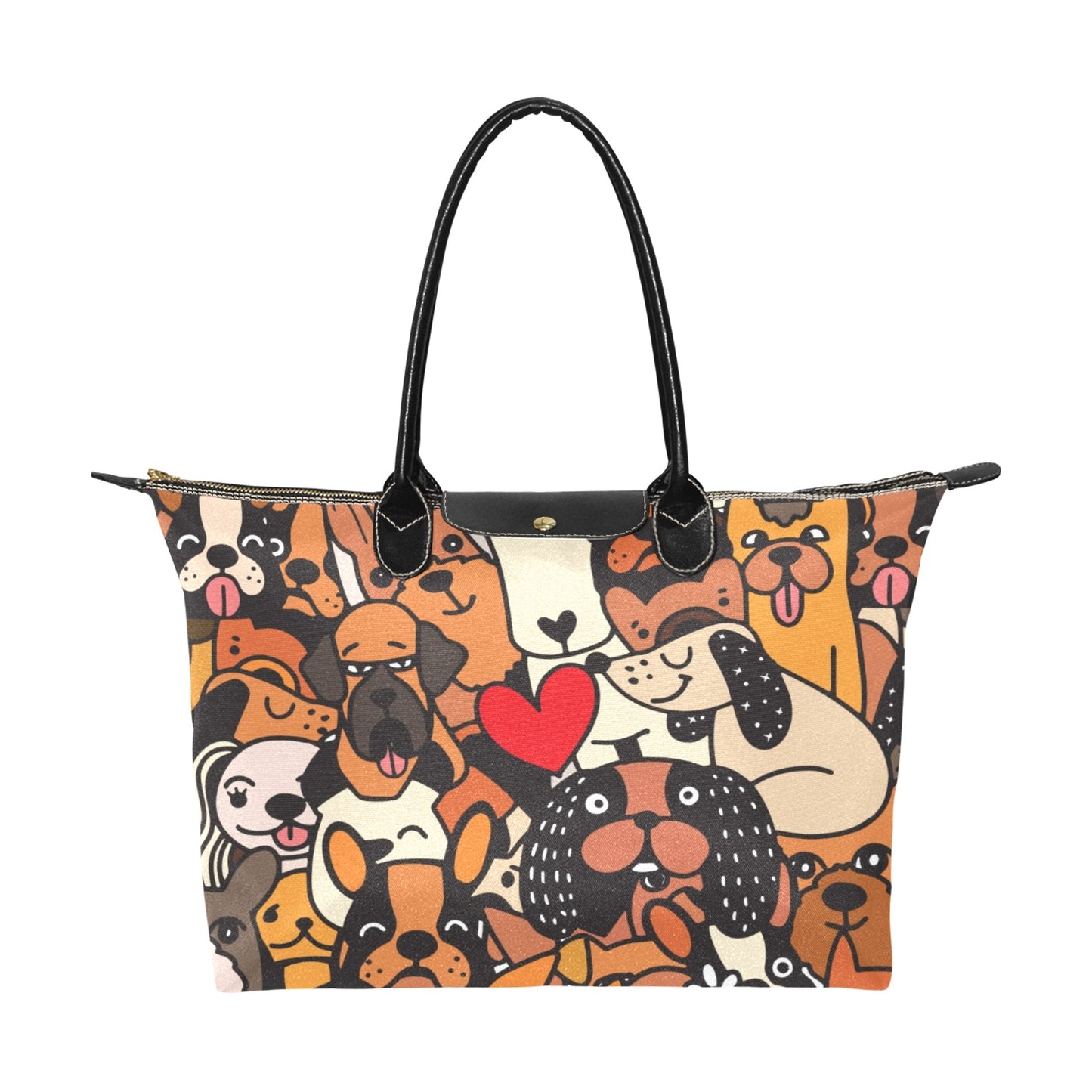 Dog Crowd - Single-Shoulder Handbag Single Shoulder Handbag Printed Offshore