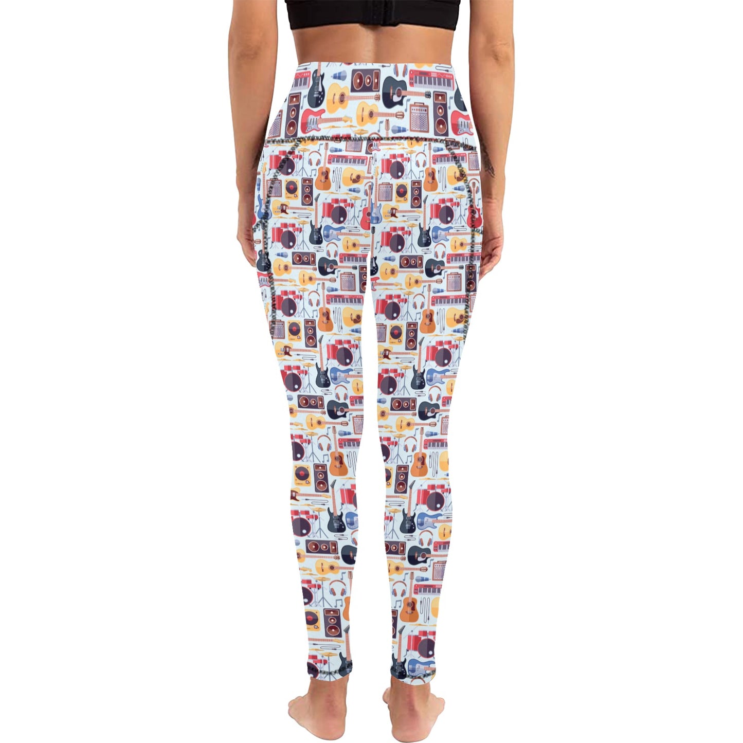 Music Instruments - Women's Leggings with Pockets Women's Leggings with Pockets S - 2XL Music